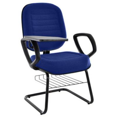 Cadeira Universitária Com Prancheta Linha Blenda Azul