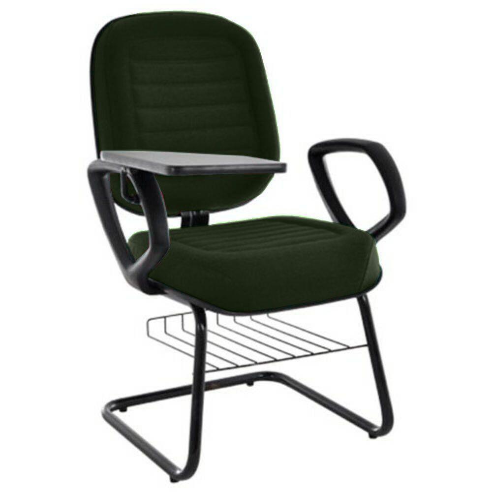 Cadeira Universitária Com Prancheta Linha Blenda Verde - 1