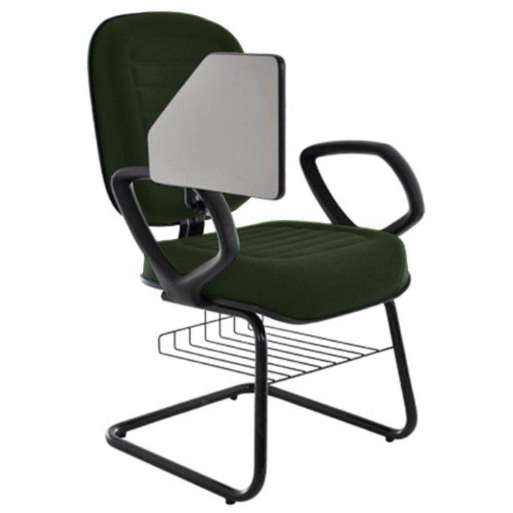 Cadeira Universitária Com Prancheta Linha Blenda Verde - 2