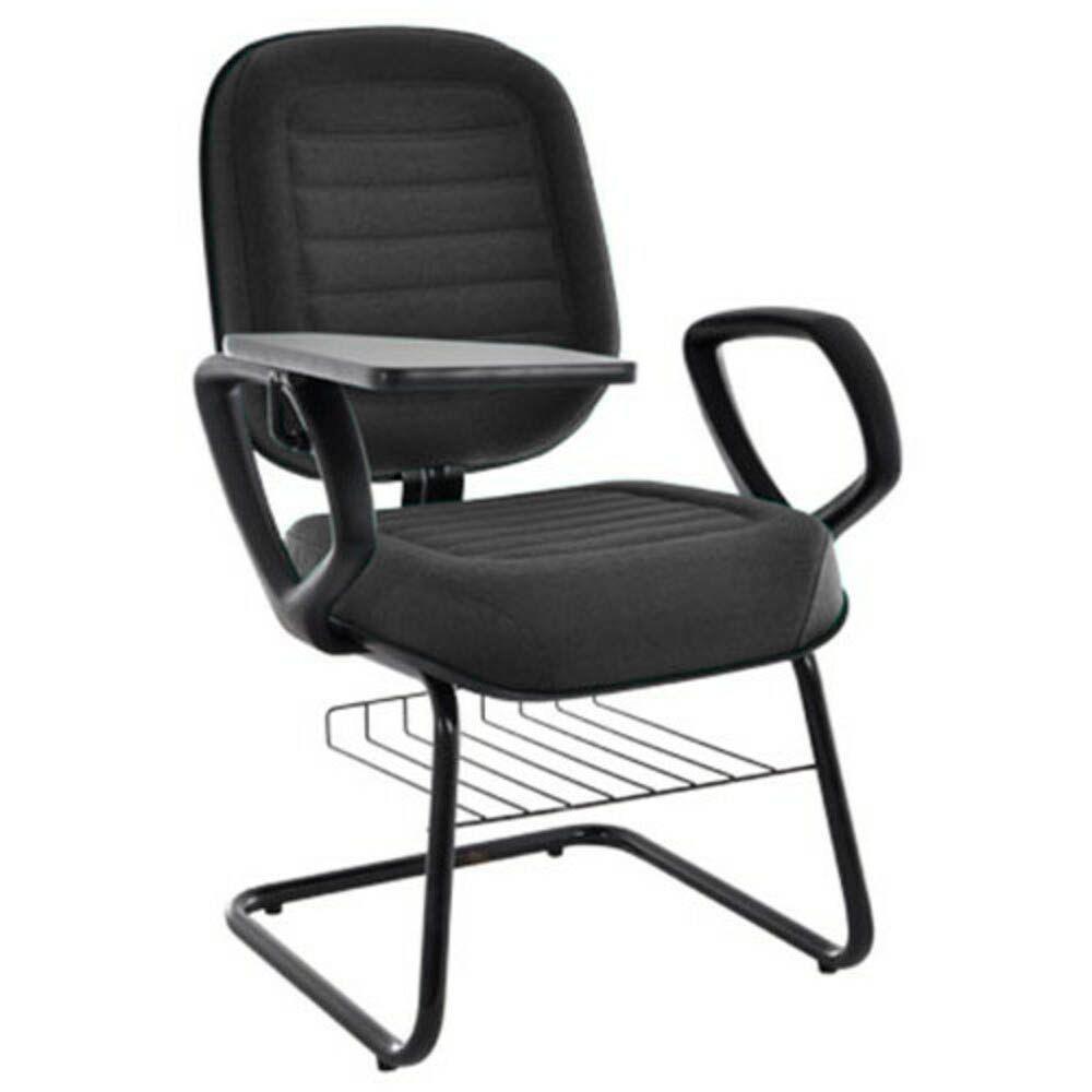 Cadeira Universitária Com Prancheta Linha Blenda Preto - 1