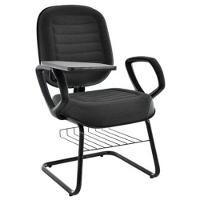 Cadeira Universitária Com Prancheta Linha Blenda Preto - 1