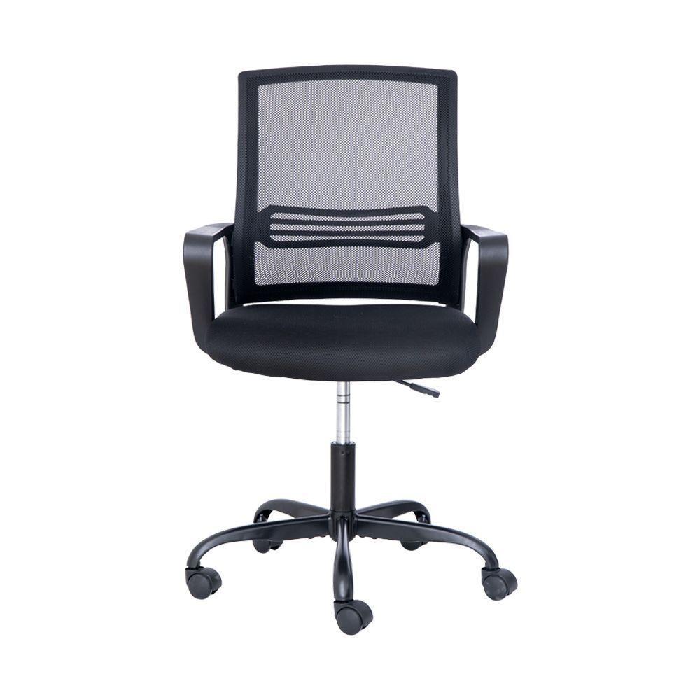 Cadeira Escritório Bhutan Diretor Tela Mesh Preta Giratória - 5