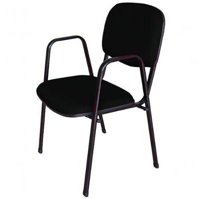 Cadeira Para Auditórios Linha Hotel Auditório Preto
