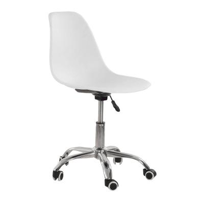 Cadeira Com Rodízios Eames Office Branco