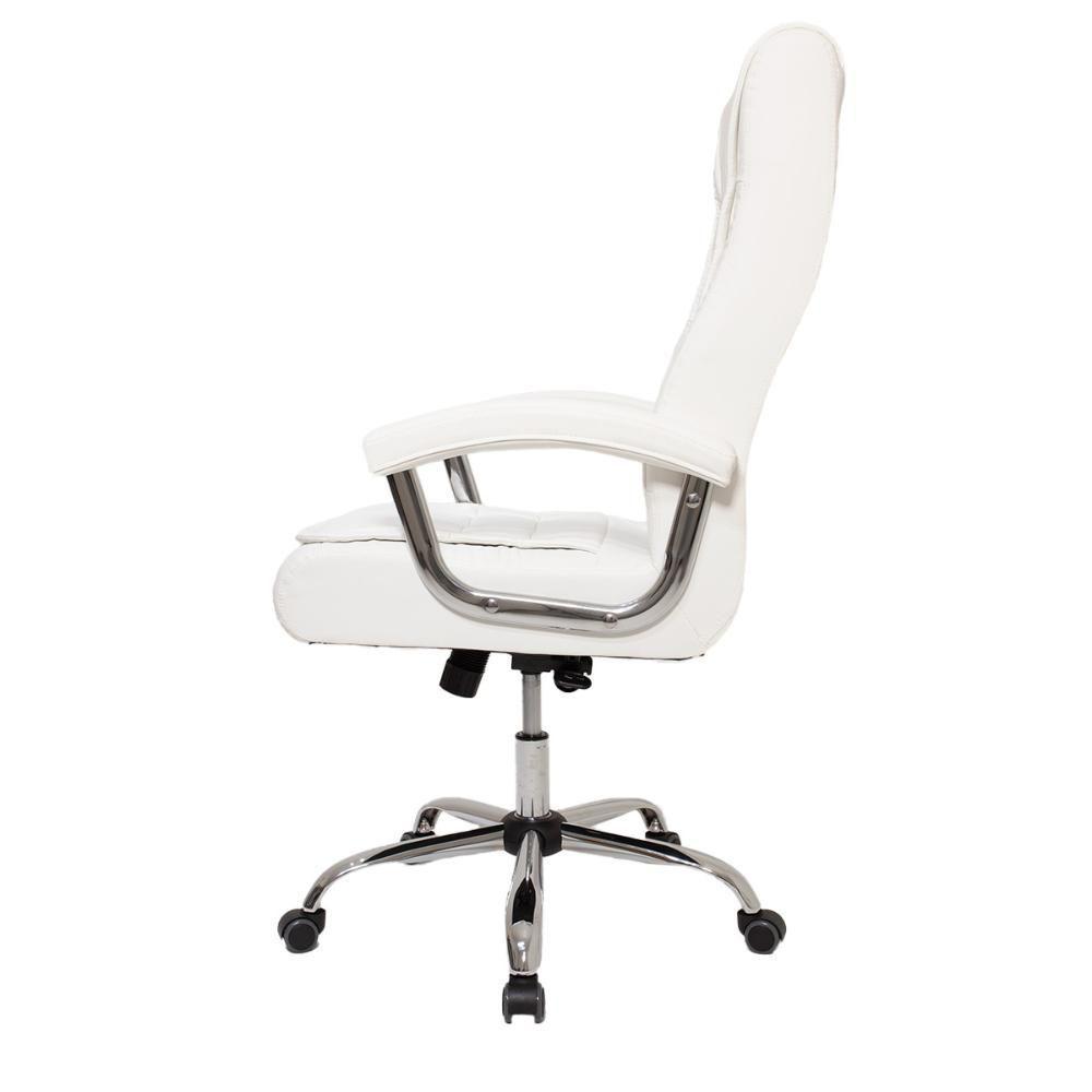 Kit 2 Cadeiras De Escritório Big Molas Ensacadas Branca - 3