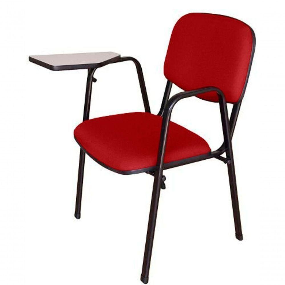 Cadeira Universitária Para Auditórios Linha Hotel Vermelho. - 1