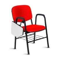 Cadeira Universitária Para Auditórios Linha Hotel Vermelho - 3