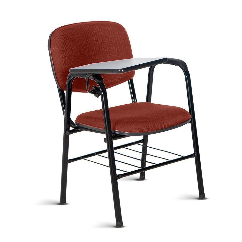 Cadeira Universitária Para Auditórios Linha Hotel Vermelho - 1
