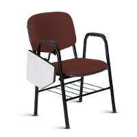 Cadeira Universitária Para Auditórios Linha Hotel Vermelho - 3