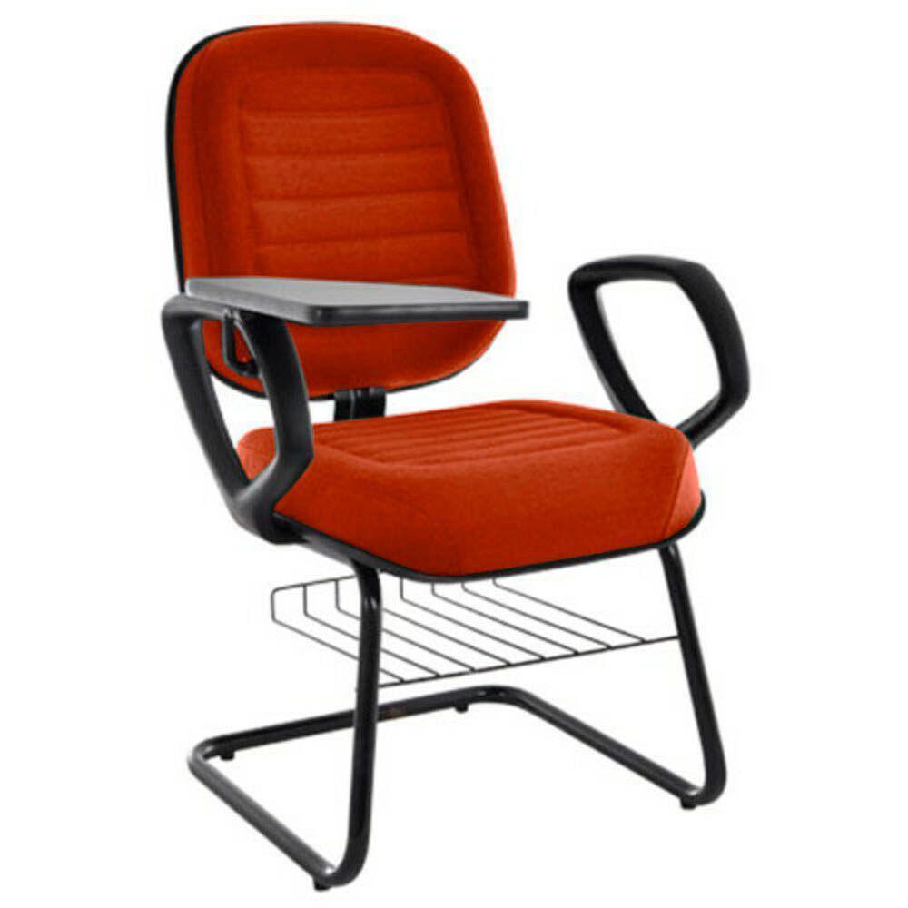 Cadeira Universitária Com Prancheta Linha Blenda Vermelho - 1