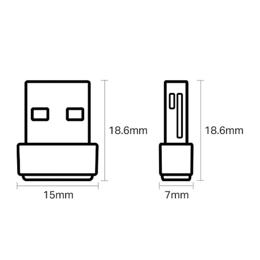 Adaptador Usb Wireless Ac600 Archer Dual Band 2.4Ghz E 5Ghz - 3