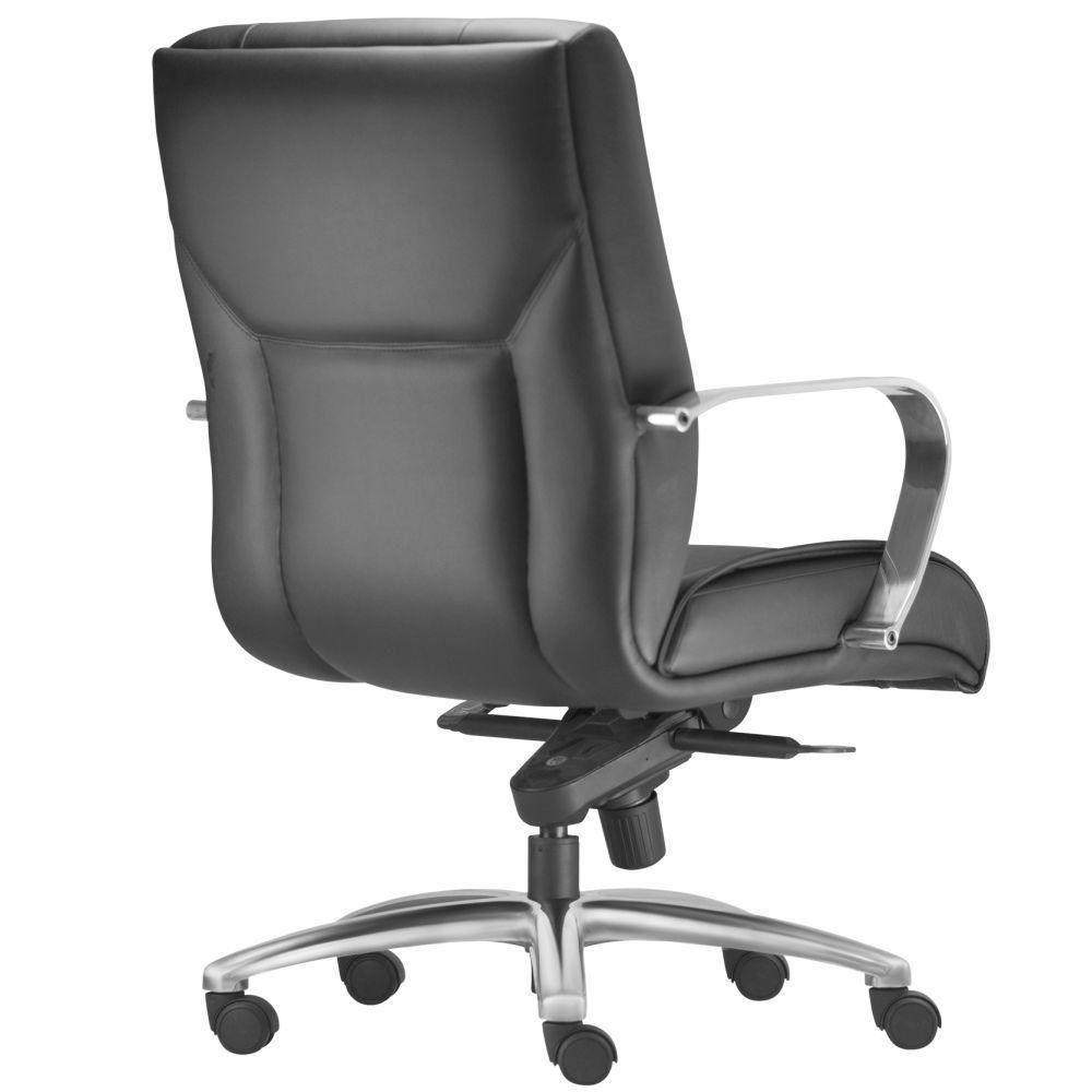 Kit 02 Cadeiras Escritório New Onix F02 Preto - 4