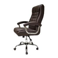 Cadeira De Escritório Presidente Big Com Molas Ensacadas Cinza Cinza - 1