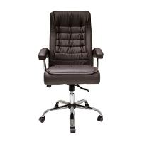 Cadeira De Escritório Presidente Big Com Molas Ensacadas Cinza Cinza