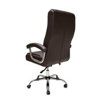 Cadeira De Escritório Presidente Big Com Molas Ensacadas Cinza Cinza - 10