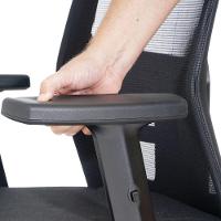 Cadeira De Escritório Diretor Executiva Flex Mesh Waw Design Base Giratória Braço E Altura Ajustável