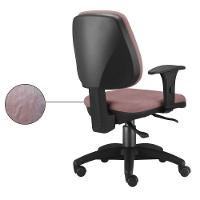 Kit 02 Cadeiras Giratória Job Executiva Escritório Rosê