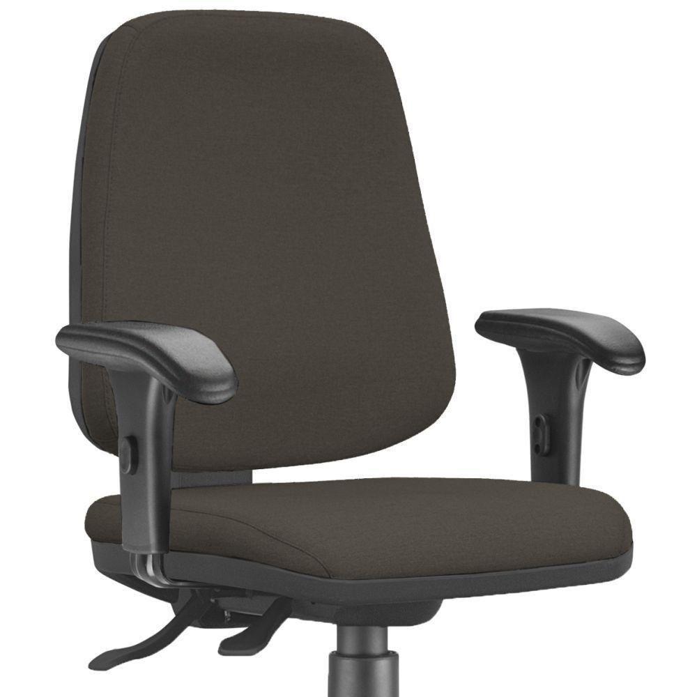 Kit 02 Cadeiras Giratórias Job Diretor Executiva Marrom - 4