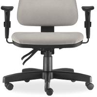 Kit 02 Cadeiras De Escritório Giratória Executiva Bege - 3