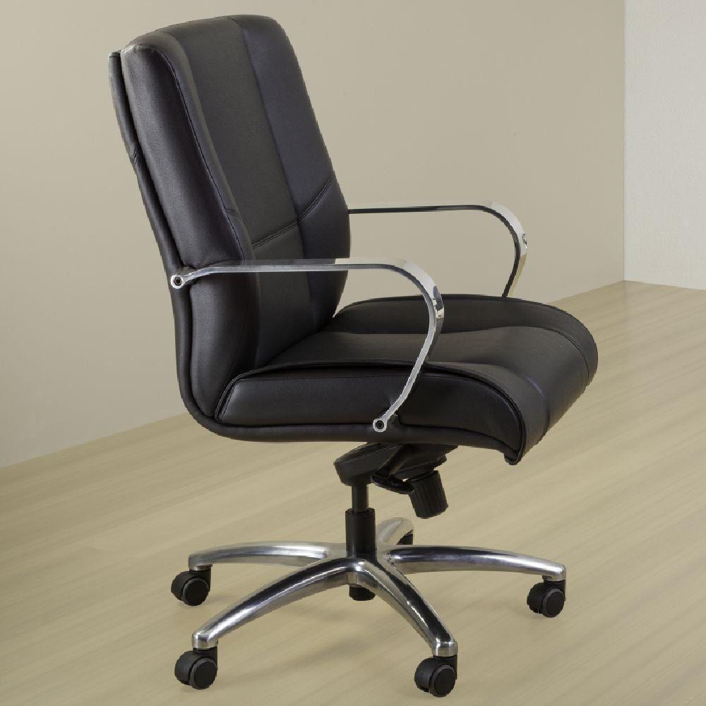 Cadeira De Escritório Diretor Executiva New Onix F02 Preto - 4