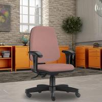 Cadeira Giratória Job L02 Diretor Executiva Suede Rosê - 9