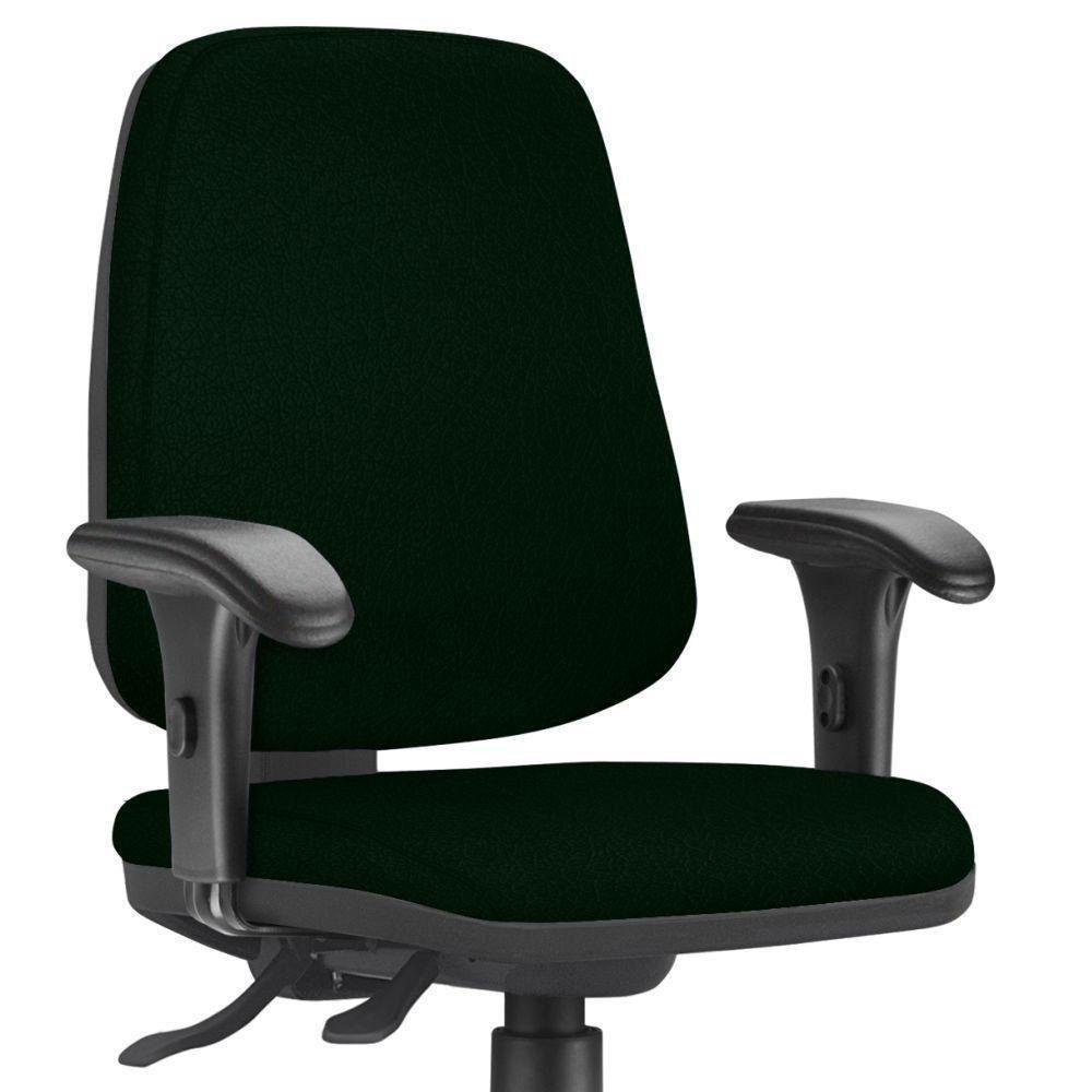 Cadeira Giratória Job Diretor Executiva Crepe Verde Musgo - 4