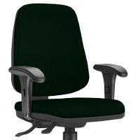 Cadeira Giratória Job Diretor Executiva Crepe Verde Musgo - 7