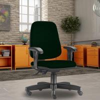 Cadeira Giratória Job Diretor Executiva Crepe Verde Musgo - 8