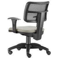 Kit 02 Cadeiras Giratórias Zip Executiva Escritório Bege - 3