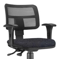 Kit 02 Cadeiras Giratória Zip Executiva Escritório Chumbo - 3