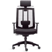 Cadeira De Escritório Presidente Executiva Song F02 Preto - 5