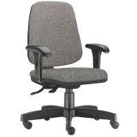 Kit 2 Cadeiras Giratórias Job Diretor Cinza Escuro - 5