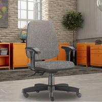 Kit 2 Cadeiras Giratórias Job Diretor Cinza Escuro - 6