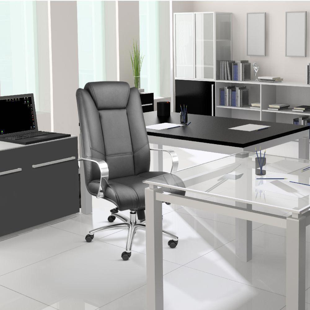 Cadeira Escritório Presidente Executiva New Onix F02 Preto - 3