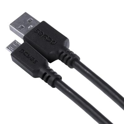 Cabo Micro Usb Para Usb A 2.0 Para Celular 2 Metro Preto