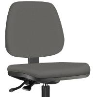 Kit 2 Cadeiras Caixa Alta Giratória Job Cinza