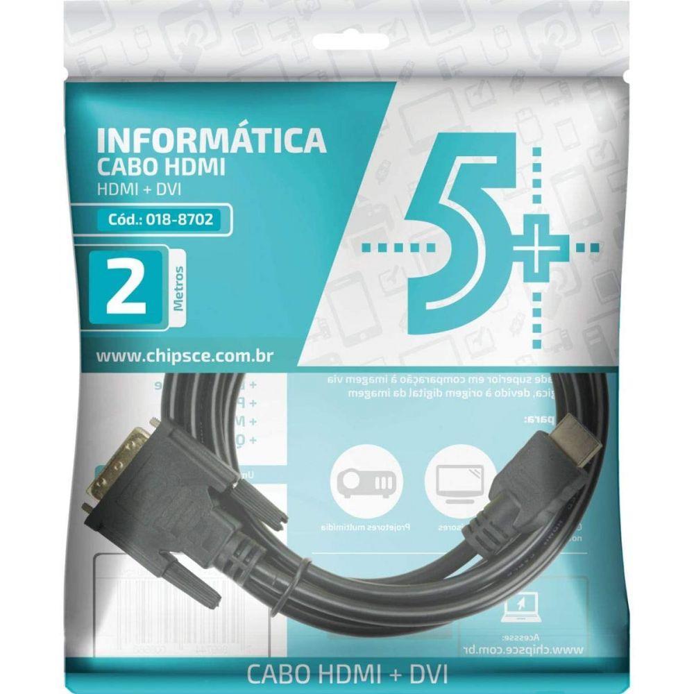 Cabo Hdmi X Dvi-d (24+1) 2 Metros - 3