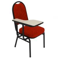 Cadeira Universitária Para Auditório Linha Hotel Vermelho. - 1