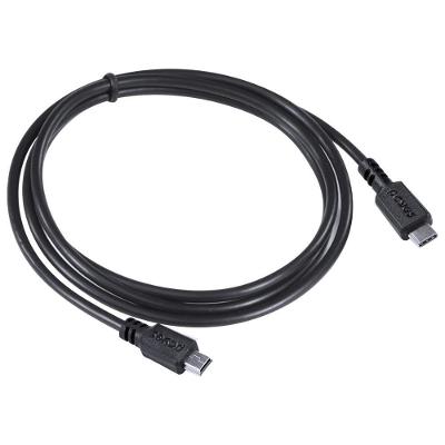 Cabo Usb Tipo C Para Mini Usb B 2.0 1m Preto - Pucmbp-1