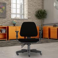 Kit 2 Cadeiras De Escritório Giratória Preto