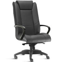 Kit Cadeira De Escritório Com 2 Cadeiras Fixas Preto