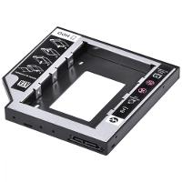 Adaptador Caddy Para Hd Ou Ssd Gaveta Dvd Notebook Sata 12.7 - 9
