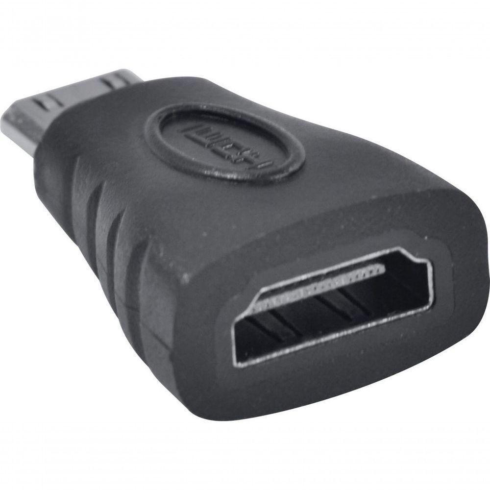 Adaptador Mini Hdmi Macho X Hdmi Fêmea Ahf-Mh - Pc / 5 - 3