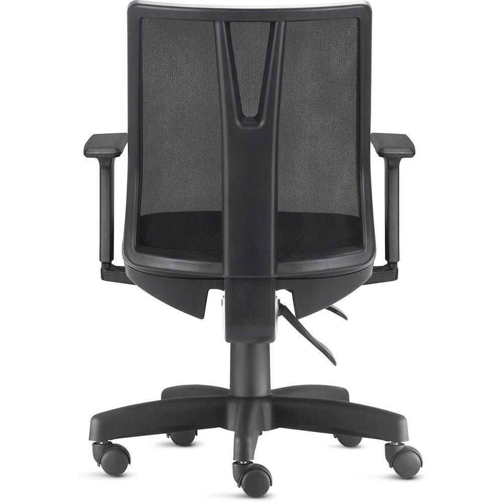 Cadeira Escritório Diretor Executiva Addit F02 Crepe Preto - 3