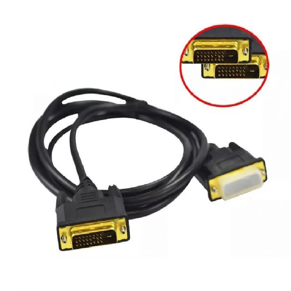 Cabo De Vídeo Dvi-d X Dvi-d 24+1 Dual Link Filtro 1.5 Mts - 2