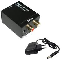 Conversor Áudio Óptico Coaxial Analógico Rca Saída R/l DVD - 3