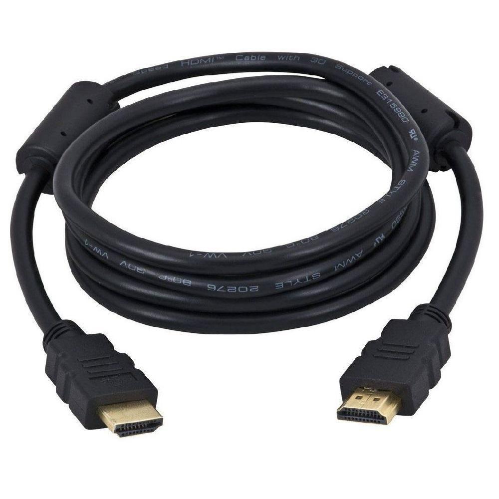 Cabo Hdmi V.2.0 4k 3d Ultra Hd 6mm Preto 1.8 Mts - 1
