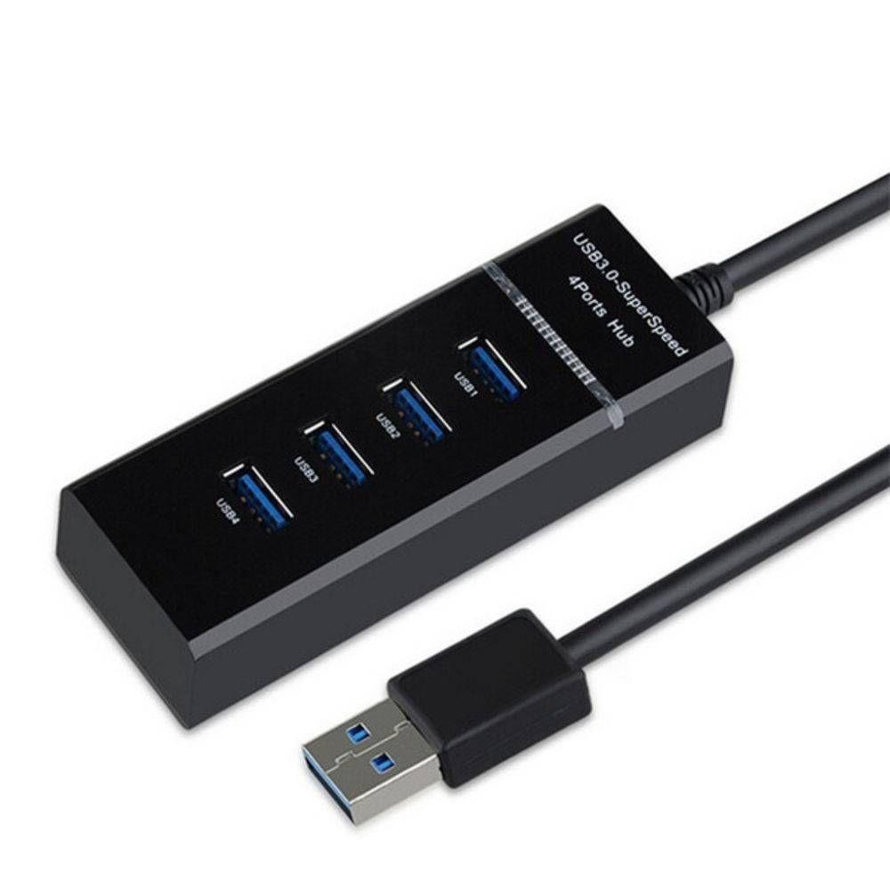 Hub Usb 3.0 4 Portas Alta Velocidade 5.0 Gbps Bm8621 Preto - 2