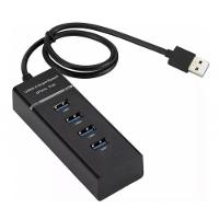 Hub Usb 3.0 4 Portas Alta Velocidade 5.0 Gbps Bm8621 Preto - 1