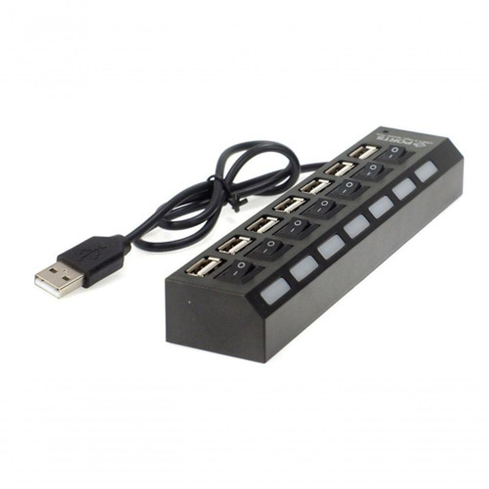 Hub Usb 2.0 - 7 Portas C/ Interruptor - 2